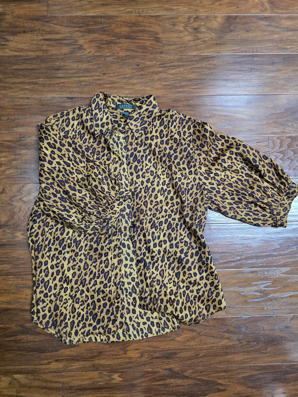 Ralph Lauren - Leopard Print Button-Up Shirt